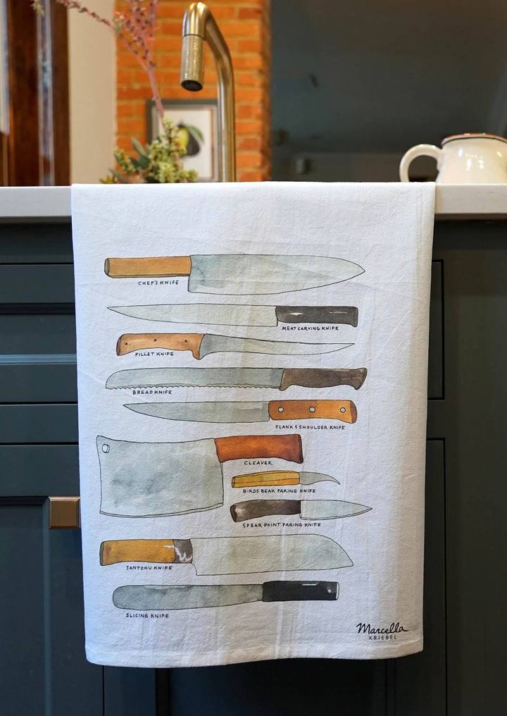 Kitchen Knives Kitchen Towel
