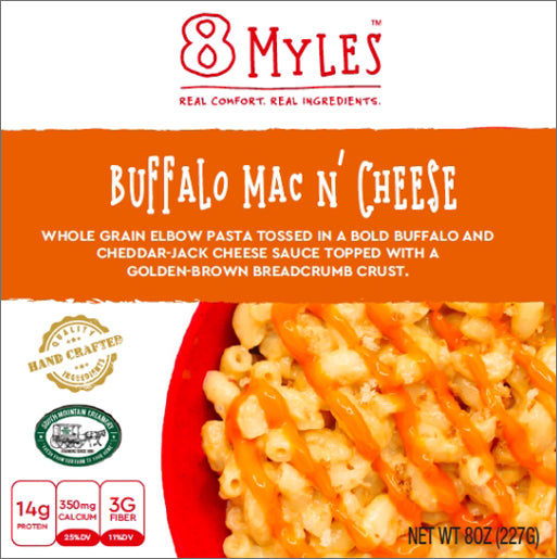 8 Myles Frozen Buffalo Mac N' Cheese - 8oz