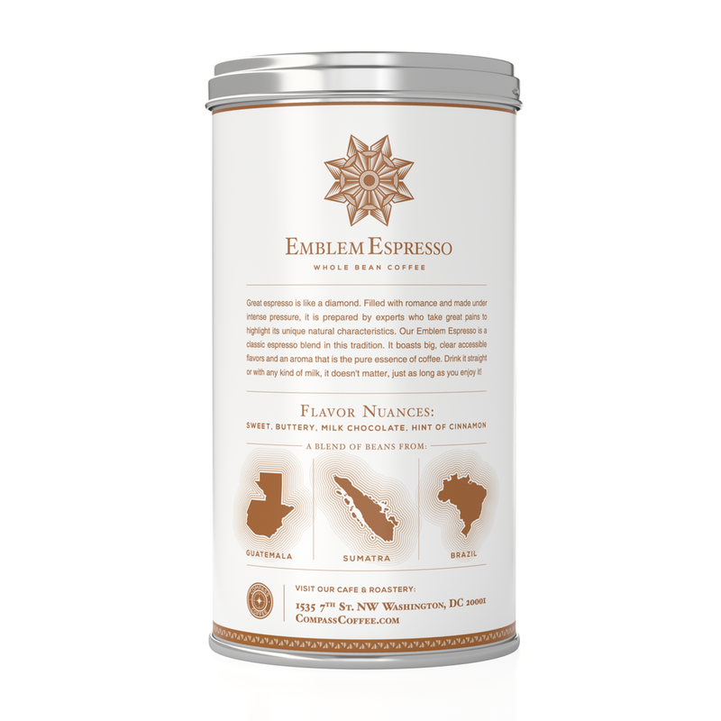Emblem Espresso - 12oz Coffee Tin