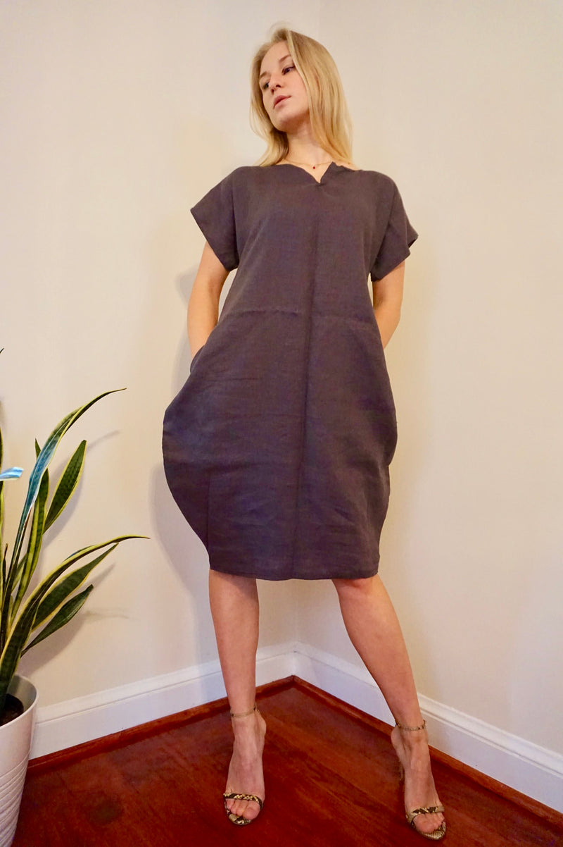 Bubble Dress with Pockets