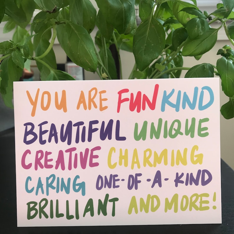 Encouragement Card - You are Fun...and More
