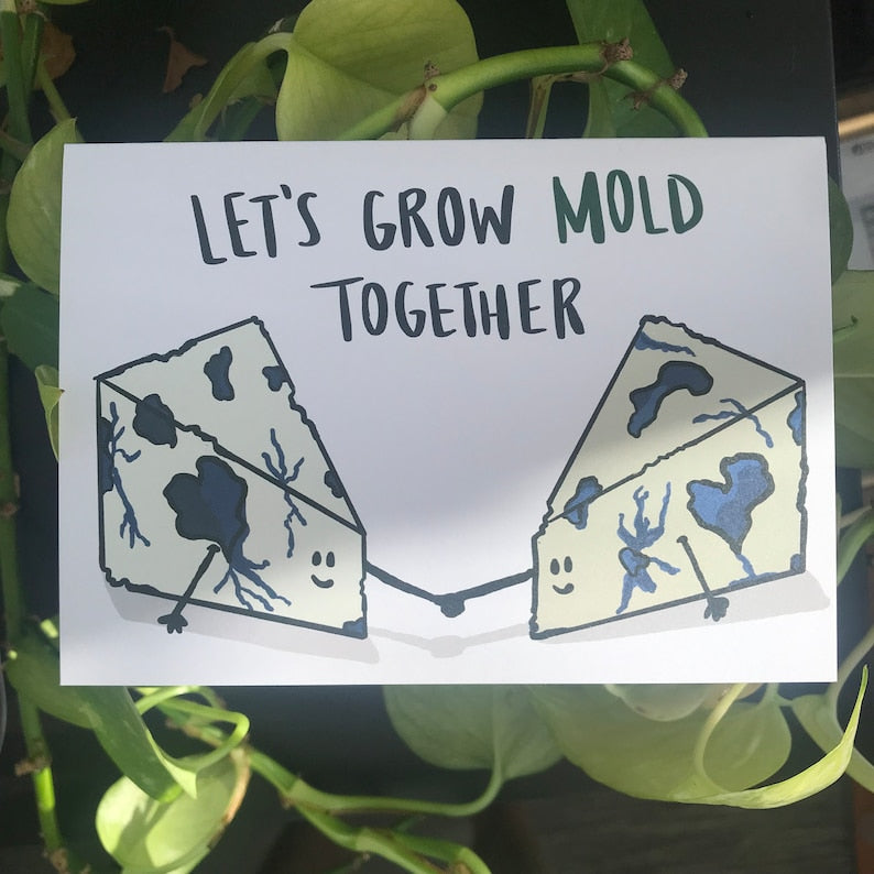 Let's Grow (M)Old Together - Let's Grow Old Together - Greeting Card