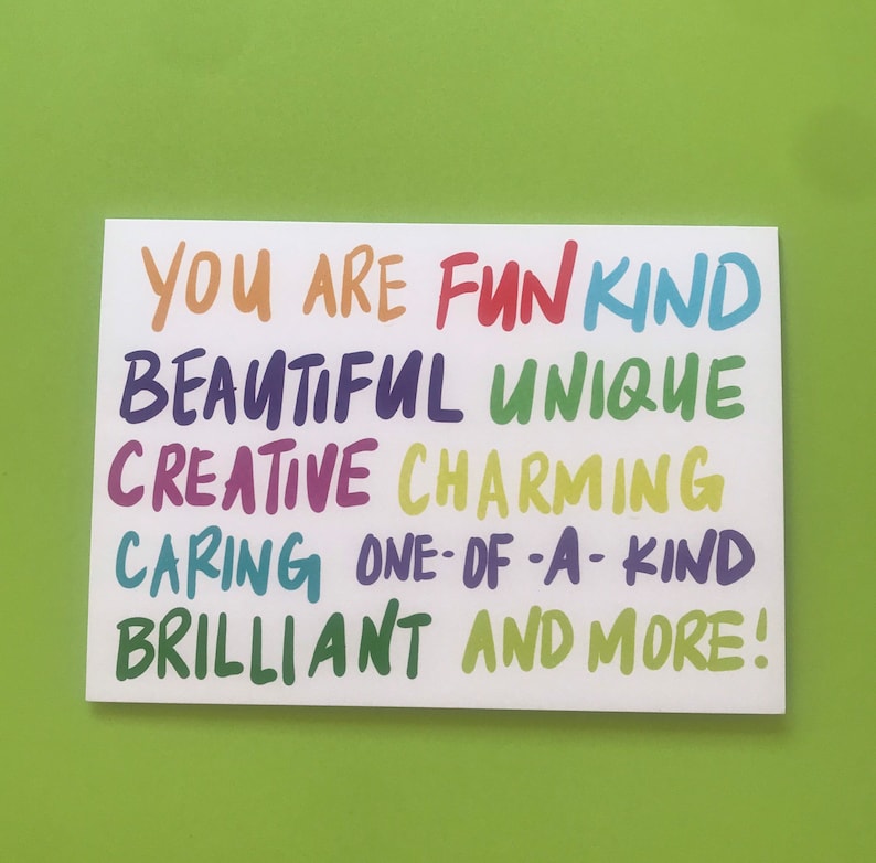 Encouragement Card - You are Fun...and More