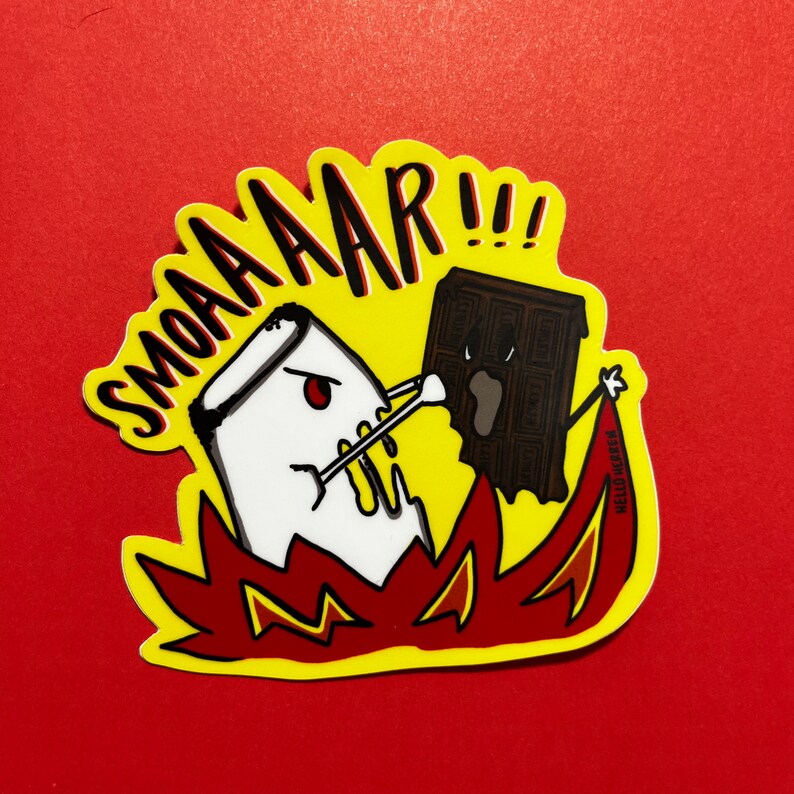 S’mores - SMOAR - vinyl sticker