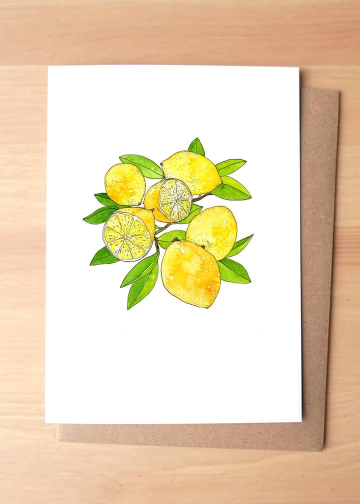 Meyer Lemons Greeting Card + Envelope